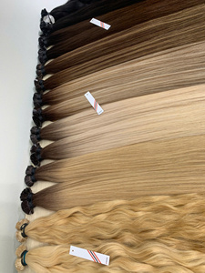 ผมต่อแบบเคราติน Nasa Hair Andy Super Double Drawn แท้ 100% ผมเวียดนาม ขนาด 22-24 นิ้ว สีบาลายาจ ผมตรงธรรมชาติ - Product Image 1