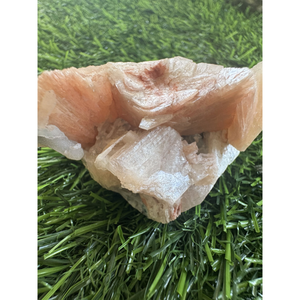 Small Pink Stilbite <b>Crystal</b> <b>Cluster</b> Natural Stone for Interior Decoration and Collection - Product Image 3