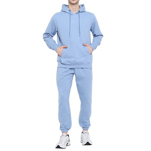 Survêtement Homme Personnalisé à Capuche Uni Écologique 100% Coton Lourd Hiver Décontracté Qualité Supérieure 2026 - Product Image 4