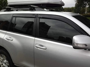 แผ่นบังแดดหน้าต่างรถยนต์ HIC วัสดุ PMMA  ใช้ได้กับรถยนต์ TOYOTA Land Cruiser Prado (FJ150) ปี 2010~2023 ได้พอดี 100% - Product Image 2