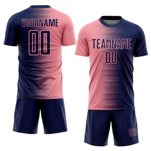 ชุดเสื้อฟุตบอลสองสีไล่เฉดแบบใหม่สำหรับฝึกซ้อม ชุดยูนิฟอร์ม OEM รับผลิตตามสั่งจำนวนมาก - Product Image 2