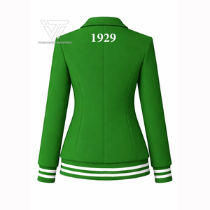 Custom Iota Phi Lambda Sorority Clothing Embroidered Sleek Varsity <b>Blazer</b> Coat Greek Paraphernalia - Product Image 2