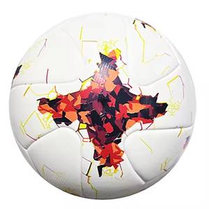 High Quality Thermal Bonded PU <b>Leather</b> Soccer Ball Custom Size 5 Factory Professional Outdoor Match <b>Football</b> - Product Image 1