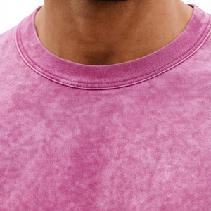 T-shirt pour homme au design populaire, effet délavé à l'acide, de haute qualité, écologique, respirant, séchage rapide, style streetwear, prix bas, t-shirt effet délavé à l'acide - Product Image 4