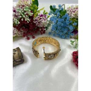 Indian Ethnic Fashion Bangle-Suman Chorski Openable Bangles - Product Image 4
