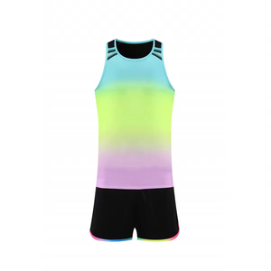 Custom High Quality Digital Print Volleyball Uniforms Designs Unisex Sets Wholesale <b>Cheap</b> Price 100% Polyester 240g - Product Image 4