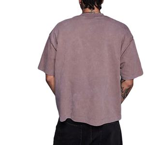 T-shirts oversize pour hommes Street Wear, respirants, logo personnalisé, t-shirts oversize pour hommes à prix raisonnable - Product Image 5