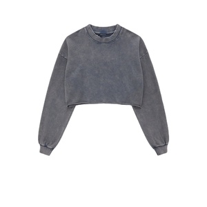 เสื้อฮู้ดดี้โอเวอร์ไซส์ยูนิเซ็กซ์ผ้าฝ้าย 100% คุณภาพสูง 360gsm สกรีนโลโก้ตามสั่ง ล้างสีแบบแอซิด หนานุ่ม ใส่สบาย เหมาะสำหรับฤดูใบไม้ผลิ โลโก้ติดด้านหน้า - Product Image 5