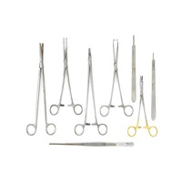 Ensemble d'instruments chirurgicaux longs pour chevaux ORTHOCORE - Métal - Garantie de 3 ans