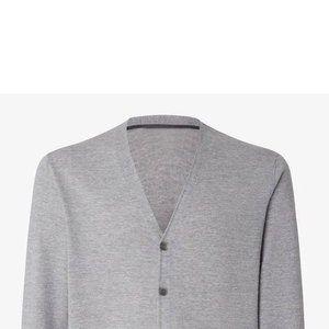 Venta Directa de Fábrica, Cárdigans de Invierno para Hombre, 100% Lana, Cuello en V Grueso, Color Sólido, Diseño Personalizado en Venta - Product Image 3