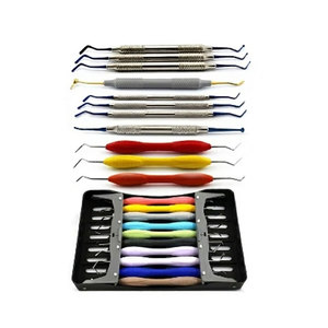 Instrumentos Profesionales para Rellenos Dentales de Composite, Aplicadores de Amalgama, Herramientas de Restauración Dental de Acero Inoxidable - Product Image 6