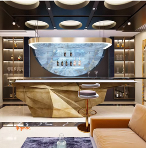 Barra de Bar Moderna y Lujosa Argmac Harveys 2026 con Iluminación LED, Mueble de Bar Elegante para Apartamentos, Villas y Salones - Product Image 3