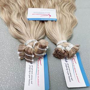 Thanh un ruban plat volumineux naturel à texture longue prêt à expédier Extensions de cheveux humains de style - Product Image 3