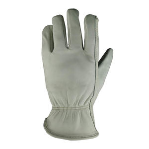 Gants de travail en cuir véritable haute visibilité pour hommes, de qualité supérieure, robustes, respirants, pour mécaniciens, meilleur prix, OEM - Product Image 2