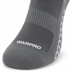WARPRO <b>Knee</b> <b>High</b> Socks Gray Breathable Knitted Eco-Friendly Anti-Bacterial Quick Dry for Adults Autumn Sport Use Football Horse - Product Image 3