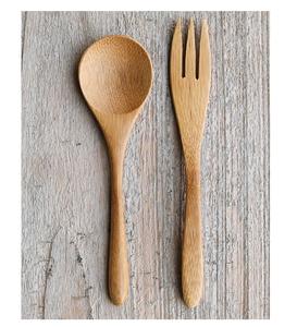 Ensemble de saladiers en bois les plus vendus, ustensiles de cuisine en bois de qualité supérieure, saladiers avec gravure et sculpture sur la poignée - Product Image 1