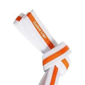 Ceintures de Karaté OEM en Gros – Fabricant Personnalisé de Ceintures de Classement d'Arts Martiaux 100% Coton Qualité Supérieure Brodé – Fournisseur en Gros - Product Image 2