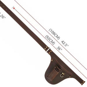 Cinturón de Trabajo de Cuero Genuino con Logotipo Personalizado para Floristas, Cinturón Profesional para Arreglos Florales y Jardinería, Fabricante OEM - Product Image 6