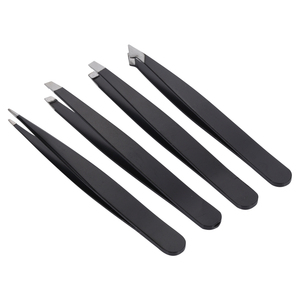 Pinzas Inclinadas para Cejas al por Mayor, Pinzas para Depilación con Hilo y Mango Cómodo - Product Image 1