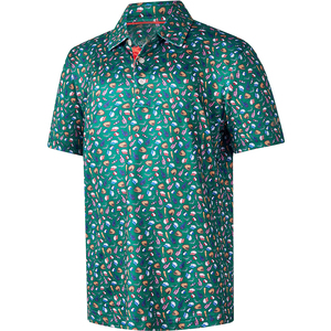 Chemises de golf pour jeunes athlètes, tissu extensible, construction légère, pour activités de fitness, vêtements de plein air et décontractés - Product Image 1