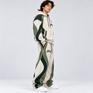Proveedor de Conjuntos Deportivos para Hombre, Ropa Deportiva con Cremallera y Bordado Personalizado, Fábrica de Ropa de Marca Privada - Product Image 6