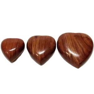 Wooden Heart Shape Pet Cremation Urn <b>for</b> <b>Ashes</b> Small Animal Memorial Keepsake Urn <b>for</b> Dog and Cat <b>Ash</b> Storage <b>Box</b> - Product Image 3