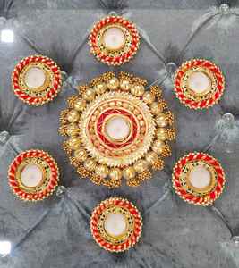 Seigneur Ganesha tentures murales pour la décoration de la maison Puja pendaison de crémaillère et toile de fond Mandir faveur cadeau prospérité cadeau - Product Image 5