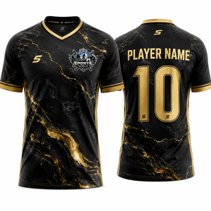 ชุดฟุตบอลแบบใหม่มาถึงแล้ว เสื้อฟุตบอลสั่งทำพิเศษพร้อมกางเกงขาสั้น แห้งเร็ว เหมาะสำหรับการแข่งขันทีม - Product Image 1
