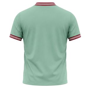 เสื้อฟุตบอลสีเขียวมิ้นท์สำหรับผู้ชายเสื้อฟุตบอลแขนสั้นชุดทีมมืออาชีพชุดกีฬาน้ำหนักเบาสำหรับฝึกซ้อม - Product Image 2