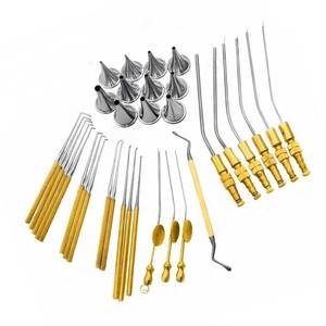 Juego de 34 instrumentos quirúrgicos de otología, kit de cirugía de oído, instrumentos de acero inoxidable. - Product Image 4