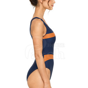 Traje de Baño Deportivo de Una Pieza para Mujer, Duradero, con Estampado Deportivo Personalizado, Tejido de Secado Rápido, para Piscina, Playa, Entrenamiento, Venta al Por Mayor - Product Image 5