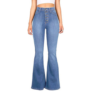 Jeans de Mezclilla para Mujer 2025, Estilo Europeo, Elásticos, Ajustados, de Color Sólido, con Botones, Cierre de Cremallera y Bolsillos, Pantalones Largos - Product Image 5