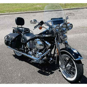 Motocicleta <span class=keywords><strong>Harley</strong></span>-<span class=keywords><strong>Davidson</strong></span> Usada Personalizada, Modelo 2003, Springer Softail Cruiser, Diseño Atemporal de Origen Estadounidense, Conducción Cómoda - Product Image 1