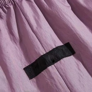 Custom Lightweight Color-Blocked Men's Summer Shorts-Waterproof Eco-Friendly Nylon/Cotton Canvas Fabric Elastic Waist Unisex - Product Image 2