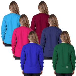 Surgical <b>Scrub</b> Sets Denim Unisex Custom Comfortable Medical <b>Uniforms</b> <b>Scrub</b> Jacket Suit Hospital Use In-Stock Spandex/Polyester - Product Image 2