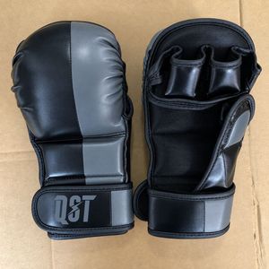 QST Professional MMA Gloves PU Leather Boxing Gloves Training And Martial Arts Gloves with <b>velcro</b> closing custom logo - Product Image 1