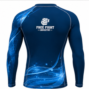 Rashguard de haute qualité pour BJJ, MMA, Jiu Jitsu, designs personnalisés par sublimation, respirant, vente en gros, rashguard pas cher - Product Image 3