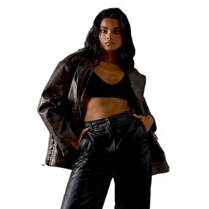 Nouvelle arrivée, veste en coton pour femmes tendance, nouveau design, chaude, hiver, fermeture éclair, décontractée, tricotée, respirante, imperméable - Product Image 1