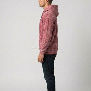 Sudaderas con capucha de diseño acid wash para hombre, tela cómoda, perfectas para ropa urbana, atuendos casuales y el estilo de vida diario. - Product Image 5