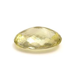 พลอยโทแพซสีเหลืองธรรมชาติ รูปทรงอัลฟาวิดแบบแอสเชอร์คัท น้ำหนัก 5.00 กะรัต ได้รับการรับรองจาก IGI สำหรับทำเครื่องประดับ ขนาดฟรีไซส์ - Product Image 3