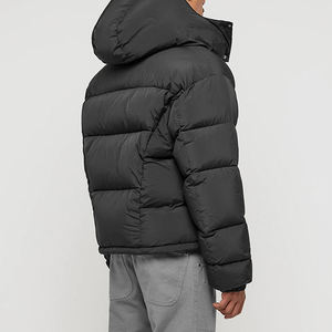 Veste d'hiver rembourrée en duvet de canard blanc de haute qualité, design personnalisé par sublimation, coupe ample et décontractée pour homme, idéale pour les activités de plein air - Product Image 4