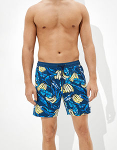 Shorts de plage écologiques pour hommes, couleur unie, séchage rapide, service OEM, vêtements de plage et maillots de bain - Product Image 2