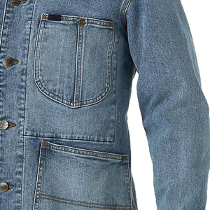 Camisa de Mezclilla Premium para Hombre, Clásica, de Manga Larga, para Trabajo, Tela de Algodón Suave, Ajuste Cómodo para Atuendos Casuales Diarios - Product Image 6
