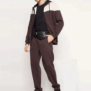 Survêtement de sport décontracté pour homme de haute qualité avec personnalisation de marque pour un style urbain quotidien - Product Image 4