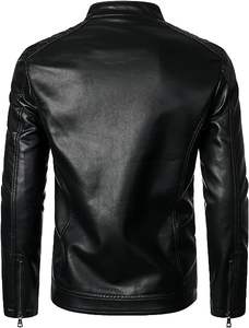 Tout nouveau personnalisé le plus populaire qualité personnalisé hommes veste en cuir vente en ligne veste en cuir - Product Image 3