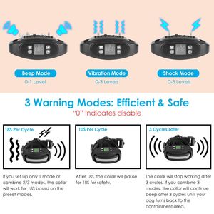 Sistema de Contención para Perros con GPS Inalámbrico Recargable, Resistente al Agua IPX7, Alcance de 98-3280 Pies, Collar Eléctrico para Uso en Exteriores - Product Image 4