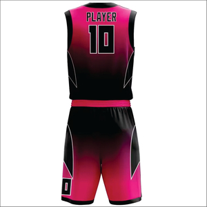 Uniformes de Baloncesto Personalizados para Equipos, Nombre del Equipo Impreso en la Parte Delantera, Transpirables, de Secado Rápido, 100% Poliéster, Diseño Personalizado, Venta al Por Mayor - Product Image 3