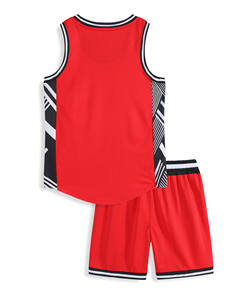 Regular Fit Basketball Gear for <b>Men</b> Sleek Sublimation Team Uniform Lightweight Competition Jersey and <b>Shorts</b> Set - Product Image 4