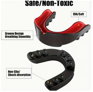 Protector Bucal de Silicona Personalizado HAWK SPORTS INDUSTRIES, Anti Ronquidos, Anti Rechinamiento de Dientes, Moldeable y Ajustable - Product Image 4