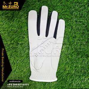 Gants d'extérieur personnalisés en cuir Cabretta, anti-humidité, respirants, extensibles, légers, antidérapants, fermeture à tirette, unisexe, noir et gris - Product Image 6
